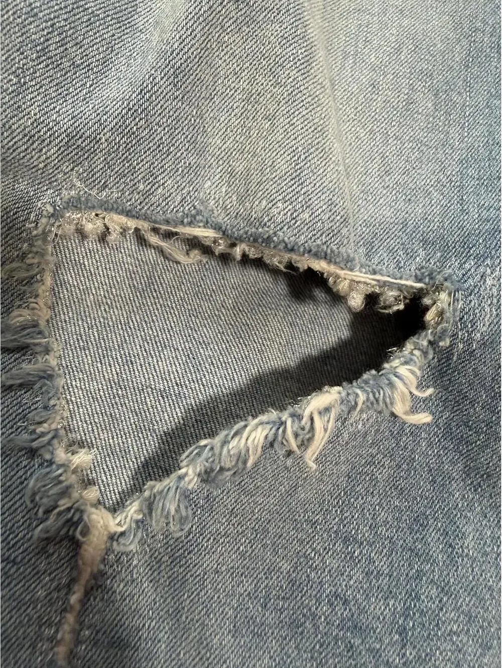 Levis Made & Crafted 501 Mens 30x32 Light Blue Distressed Jeans‎ Streetwear
